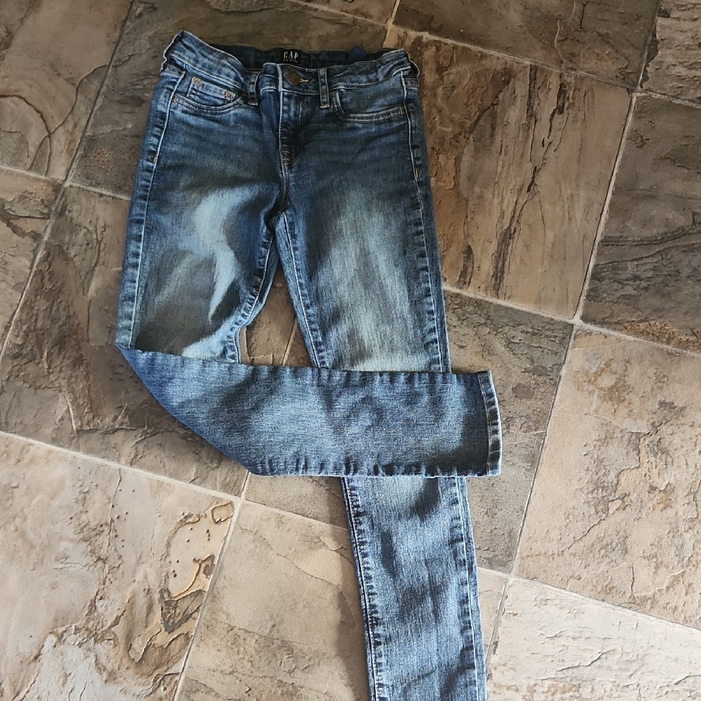 Girls Gap Stretch Super Skinny Jeans 10  SLIM